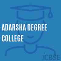 Adarsha Degree College Logo