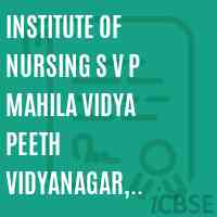Institute of Nursing S V P Mahila Vidya Peeth Vidyanagar, Hubli Logo
