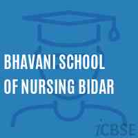 Bhavani School of Nursing Bidar Logo