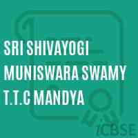 Sri Shivayogi Muniswara Swamy T.T.C Mandya College Logo