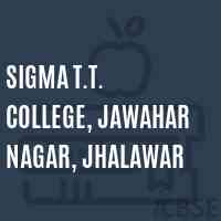 Sigma T.T. College, Jawahar Nagar, Jhalawar Logo