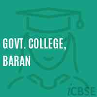 Govt. College, Baran Logo