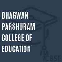 Bhagwan Parshuram College of Education Logo