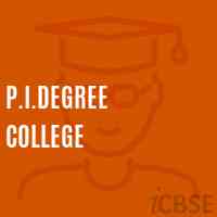 P.I.Degree College Logo