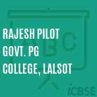 Rajesh Pilot Govt. PG College, Lalsot Logo