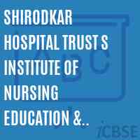 Shirodkar Hospital Trust s Institute of Nursing Education & Paramedical Sciences (P.B.B.Sc.), Dombivli (E), Dist. Thane Logo