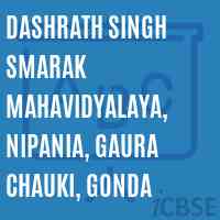 Dashrath Singh Smarak Mahavidyalaya, Nipania, Gaura Chauki, Gonda College Logo