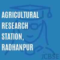 Agricultural Research Station, Radhanpur College Logo