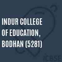 Indur College of Education, Bodhan (5281) Logo