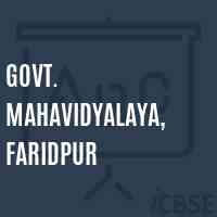 Govt. Mahavidyalaya, Faridpur College Logo