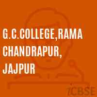 G.C.College,Ramachandrapur, Jajpur Logo