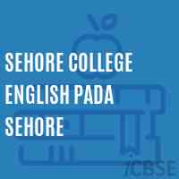 Sehore College English Pada Sehore Logo