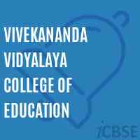 Vivekananda Vidyalaya College of Education Logo