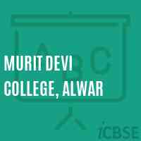 Murit Devi College, Alwar Logo