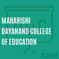 Maharishi Dayanand College of Education Logo