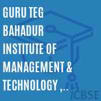 Guru Teg Bahadur Institute of Management & Technology , Dakah Logo