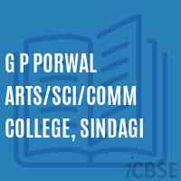 G P Porwal Arts/sci/comm College, Sindagi Logo