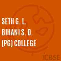 Seth G. L. Bihani S. D. (PG) College Logo