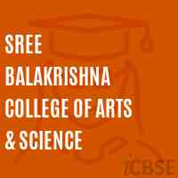 Sree Balakrishna College of Arts & Science Logo