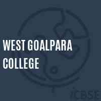 West Goalpara College Logo