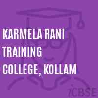 Karmela Rani Training College, Kollam Logo
