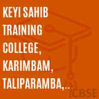 Keyi Sahib Training College, Karimbam, Taliparamba, Kannur Logo
