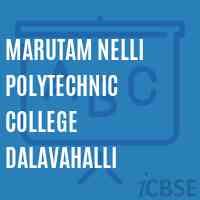 Marutam Nelli Polytechnic College Dalavahalli Logo