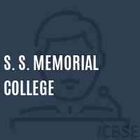 S. S. Memorial College Logo