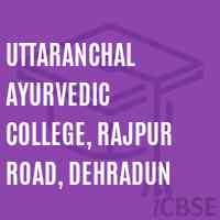 Uttaranchal Ayurvedic College, Rajpur Road, Dehradun Logo