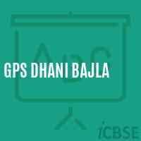 Gps Dhani Bajla Primary School Logo