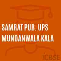Samrat Pub. Ups Mundanwala Kala Middle School Logo