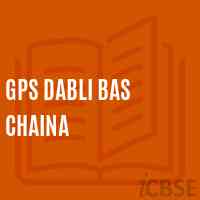 Gps Dabli Bas Chaina Primary School Logo