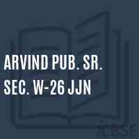 Arvind Pub. Sr. Sec. W-26 Jjn Senior Secondary School Logo