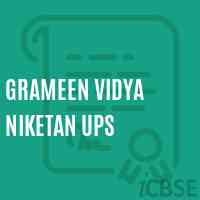 Grameen Vidya Niketan Ups Secondary School Logo