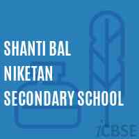Shanti Bal Niketan Secondary School Logo