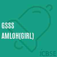 Gsss Amloh(Girl) High School Logo