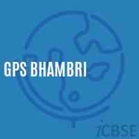 Gps Bhambri Primary School Logo