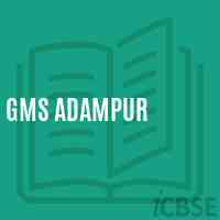 Gms Adampur Middle School Logo