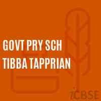Govt Pry Sch Tibba Tapprian Primary School Logo