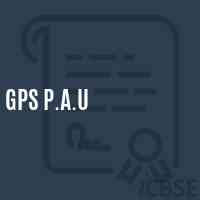 Gps P.A.U Primary School Logo