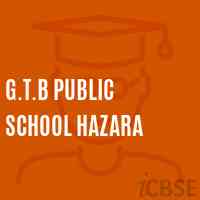 G.T.B Public School Hazara Logo