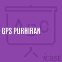 Gps Purhiran Primary School Logo