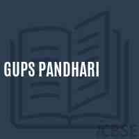 Gups Pandhari Middle School Logo