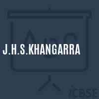 J.H.S.Khangarra Middle School Logo