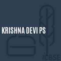 Krishna Devi Ps Primary School Logo