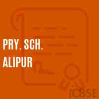 Pry. Sch. Alipur Primary School Logo