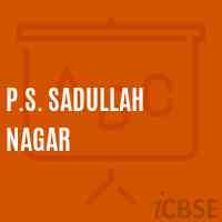P.S. Sadullah Nagar Primary School Logo