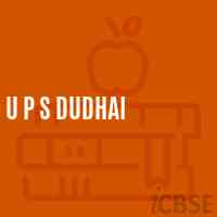 U P S Dudhai Middle School Logo