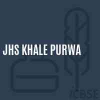Jhs Khale Purwa Middle School Logo