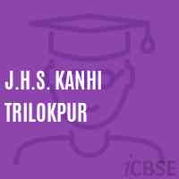 J.H.S. Kanhi Trilokpur Middle School Logo